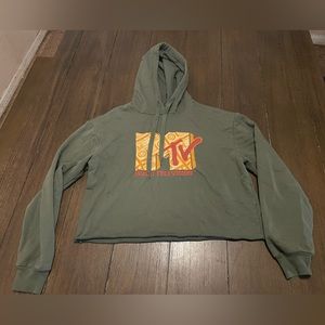 MTV Cropped Hoodie